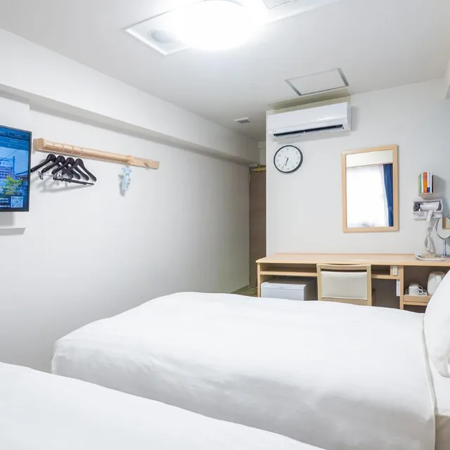Room, Twin Beds, Toyoko Inn Nagasaki Ekimae 1/7