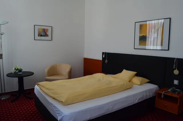 غرفة بزنس مفردة بسرير كوين، Hotel Schwert 4/7