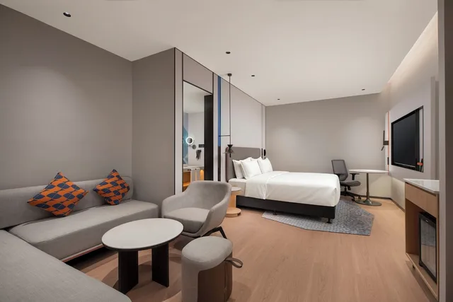 جناح بسرير كينج، Holiday Inn Express Jinan Quancheng Square by IHG 3/4