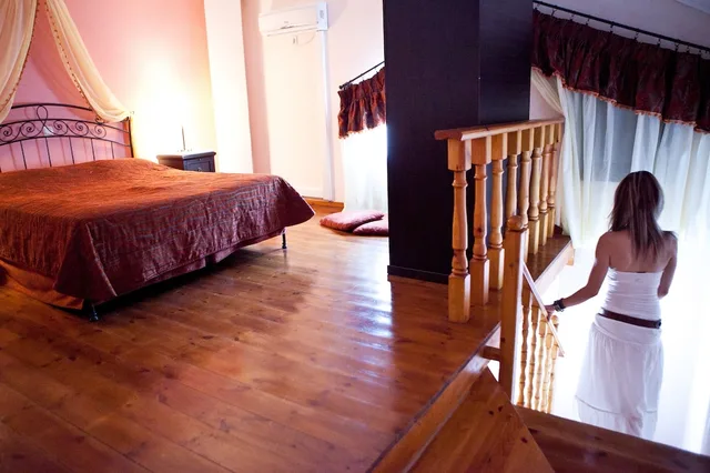 دوبلكس بسرير مزدوج وسريرين منفصلين، Vasilaras Hotel 5/10