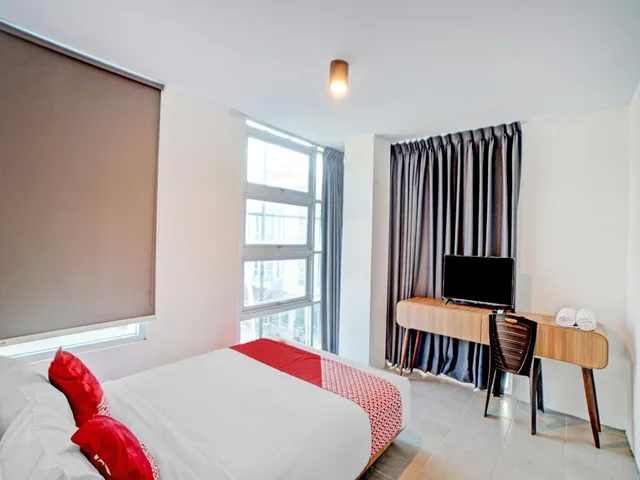 غرفة ديلوكس بسرير كينج، OYO 90559 Gamacity Residence 8/10
