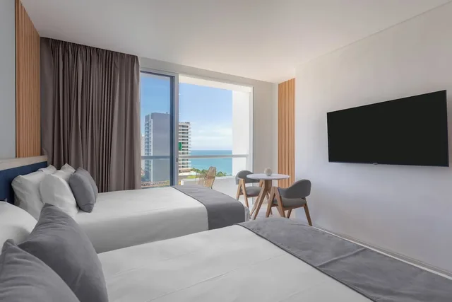 جناح ديلوكس بسريرين مزدوجين، Hotel Porto Horizonte All inclusive By OxoHotel 2/4