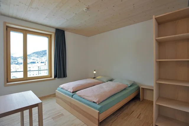 غرفة مفردة بسرير فردي بحمام خاص، Youth Hostel 3/4