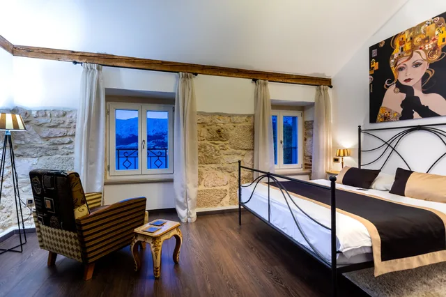 غرفة بسرير مزدوج بإطلالة على البحر، Heritage Hotel Forza 7/8