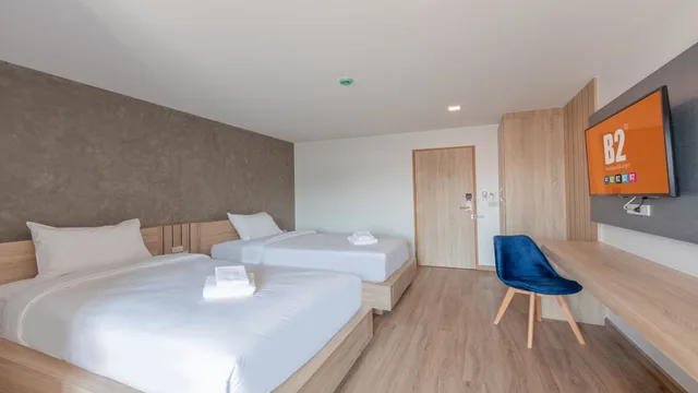 غرفة سوبيريور بسريرين منفصلين، B2 Huai Khwang Premier Hotel 4/10