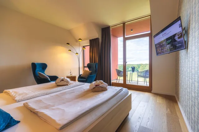 Deluxe, Double Bed, Balcony or Terrace، Hotel Bornmuhle 2/7