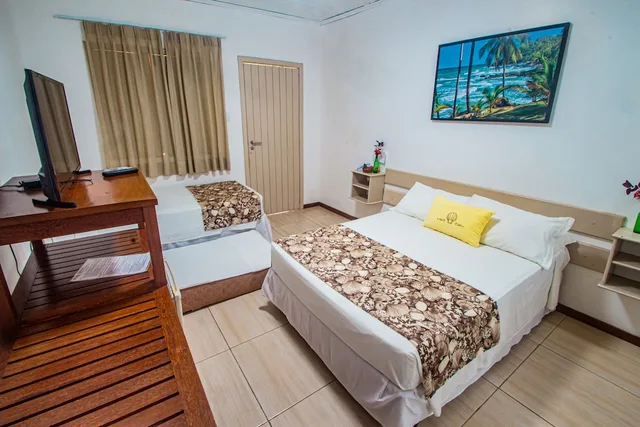 1 Bedroom, Standard, Quadruple, 1 Queen and 1 Single Bed, Murphy Bed، Pousada Portal Da Concha 2/5