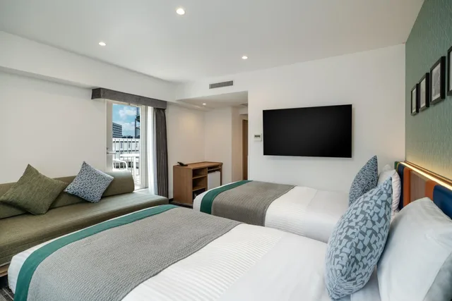 Renovated, Comfort, Triple, Corner، Hotel Mystays Fukuoka Tenjin Minami 5/6