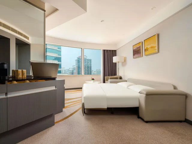 جناح بسرير مزدوج مع أريكة، Pullman Shanghai Central 3/4