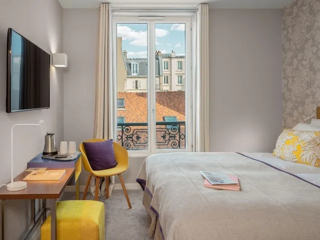 غرفة قياسية بسريرين منفصلين، Hotel Le Mareuil 6/10
