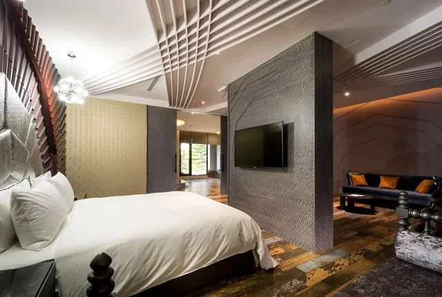 غرفة فاخرة بسرير كينج، Norwegian Forest Leisure Motel 2/3