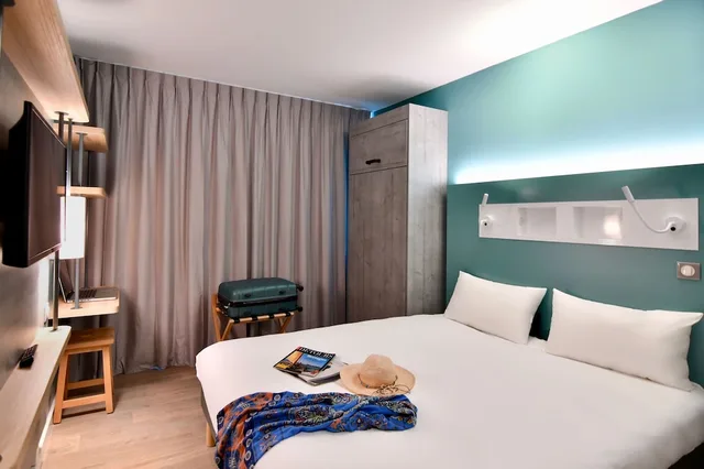 غرفة قياسية بسرير مزدوج، ibis budget Saint Nazaire Centre Gare 4/5