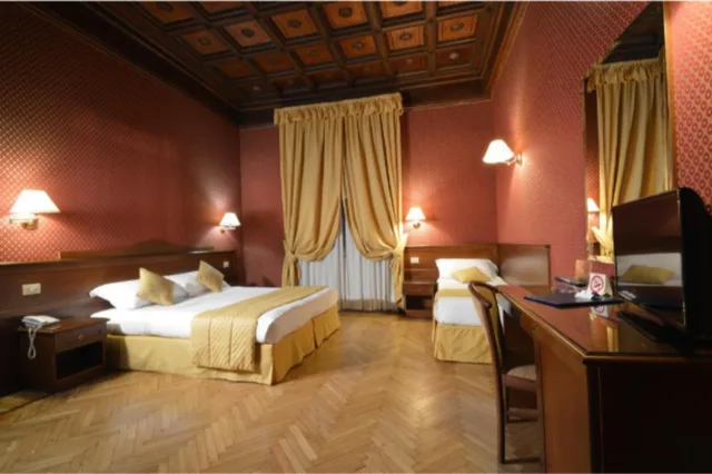 غرفة سوبيريور رباعية، Hotel Montecarlo Roma 2/4