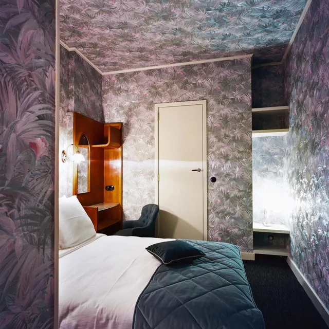 غرفة قياسية بسريرين منفصلين، Hotel Le Berger 7/10