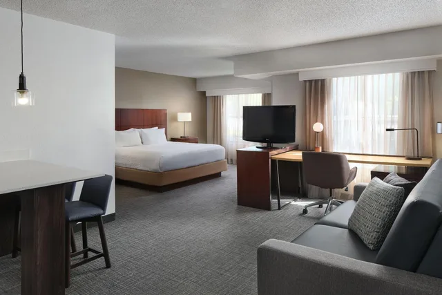 استوديو كبير بسرير كينج، Residence Inn by Marriott Southern Pines/Pinehurst NC 4/6