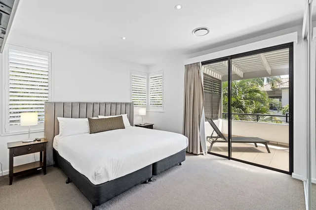 شقة بسرير كوين وسريرين منفصلين بغرفتي نوم، Bella Casa Noosa 8/10