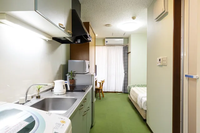 غرفة مفردة، Hotel Peaceland Kume 7/8