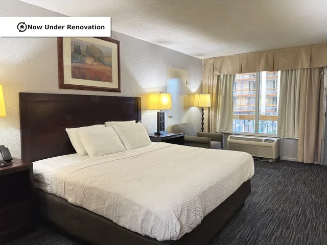 غرفة قياسية بسرير كينج، The Lodge Hotel Banquets St Louis Airport 1/10