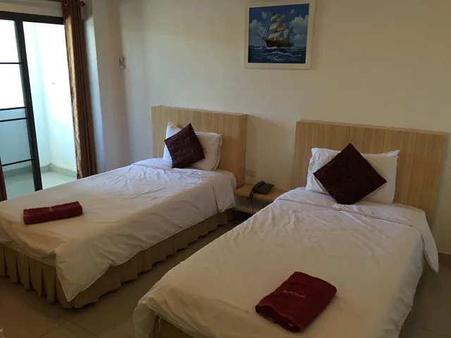 غرفة قياسية بسريرين منفصلين، Sabaidee Hotel 1/2