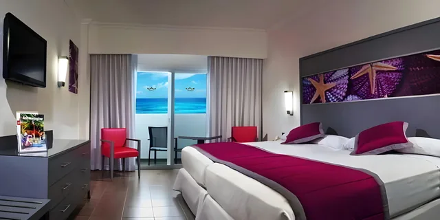 غرفة بسريرين مزدوجين، Riu Cancun - Adults Only - All Inclusive 1/1