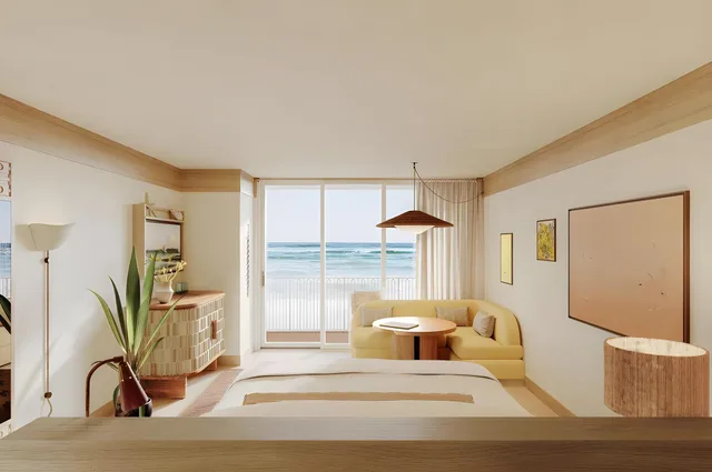 Room, King Bed, Ocean Front, Corner، One Ocean Resort & Spa 1/1