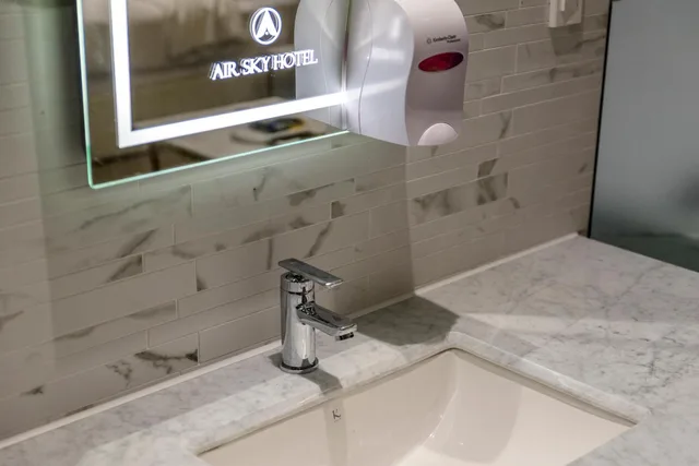 غرفة قياسية بسرير مزدوج، Air Sky Hotel Busan 8/10