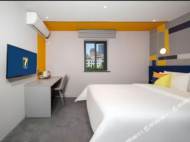 غرفة كومفورت بسرير مزدوج، 7 Days Inn (Chengdu Yulin) 2/2
