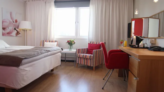 غرفة قياسية بسرير مزدوج، Best Western Gustaf Froding Hotel & Konferens 7/9