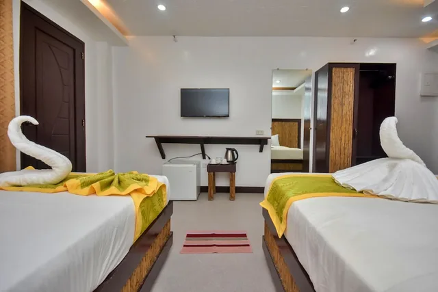 غرفة قياسية ثلاثية بسرير مزدوج وسرير فردي، Bamboo Beach Resort Bar And Restaurant 8/10