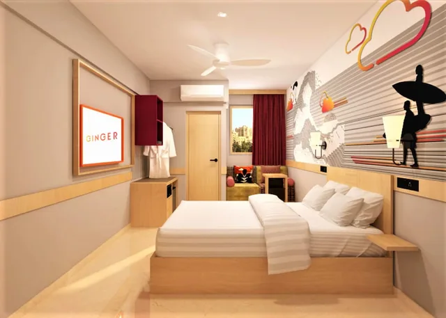 D Luxe Queen Room، Ginger Bangalore Whitefield 1/2