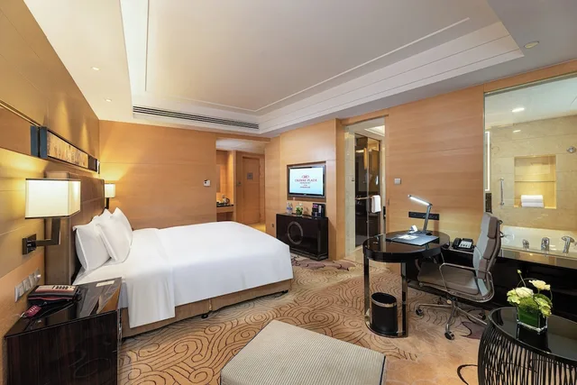 جناح بسرير كينج بغرفة نوم واحدة مع دخول صالة النادي، Crowne Plaza Xian 4/7