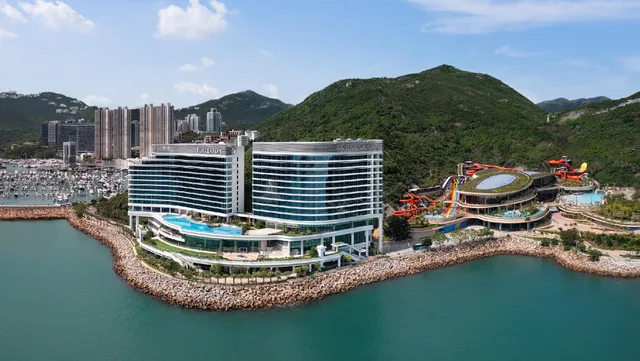 غرفة غراند ديلوكس بسريرين منفصلين، The Fullerton Ocean Park Hotel Hong Kong 1/1