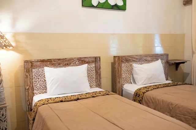 غرفة سوبيريور بسريرين منفصلين بشرفة، Uma Shanty Homestay 5/8