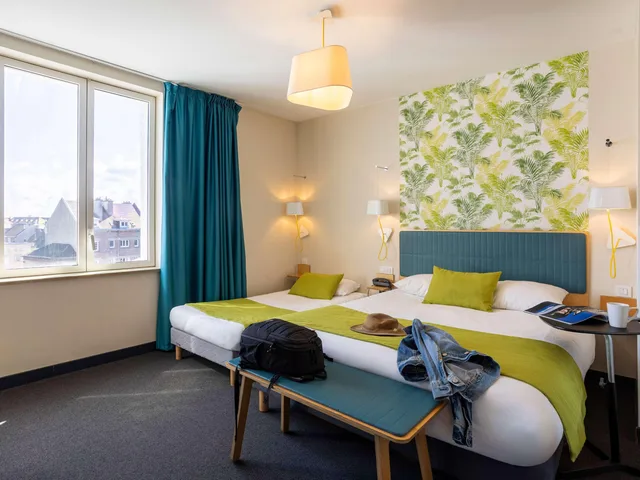 جناح عائلي قياسي بسرير مزدوج مع أريكة، ibis Styles Calais Centre 3/4
