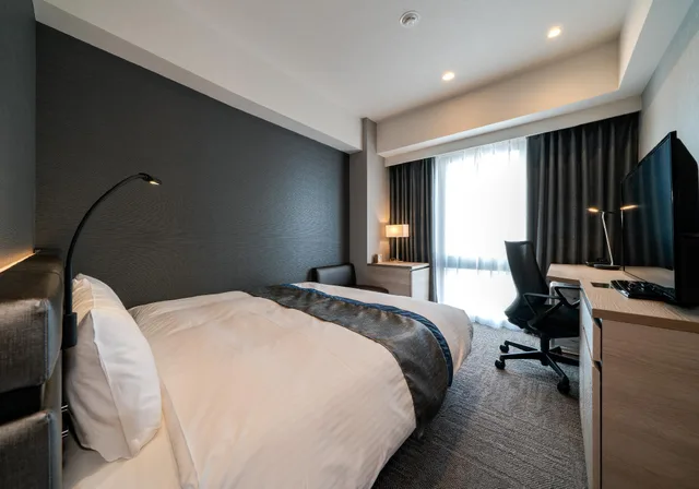Moderate, Single, Double Bed, Smoking، Daiwa Roynet Hotel Sendai Ichibancho 1/1