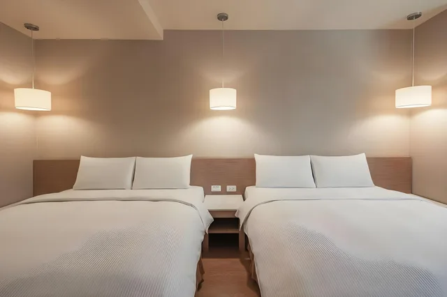 غرفة عائلية بسريرين مزدوجين، Kindness Hotel - Kaohsiung Main Station 1/1