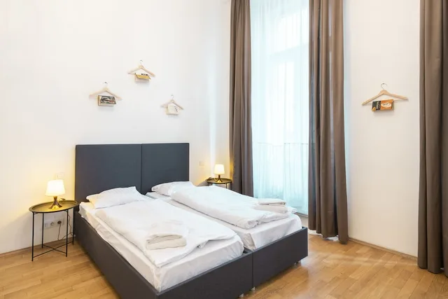 Mezzanine, 2 Bedrooms, Superior, Apartment, 5 Beds, 2 Double Beds, Bunk Bed, Sofa, Terrace، Hybernska Apartments 4/10