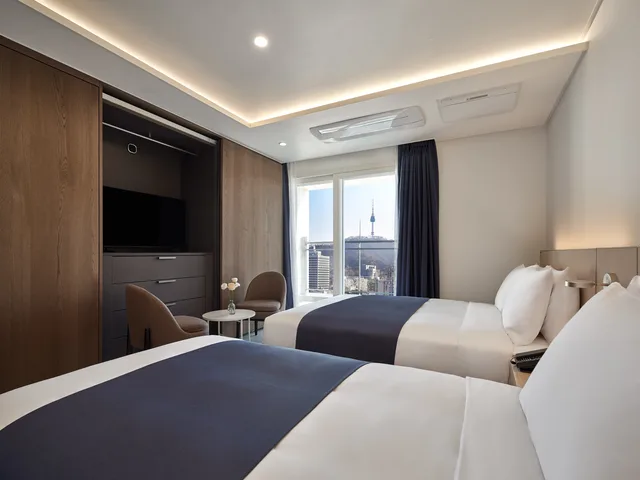 Premier, Deluxe, Family, Twin Beds, Accessible, Hotel The Botanik Sewoon Myeongdong 1/2