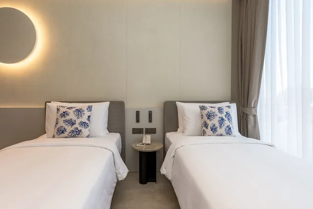 Aqua Deluxe Sea View Twin، Akara Hotel Pattaya 3/7