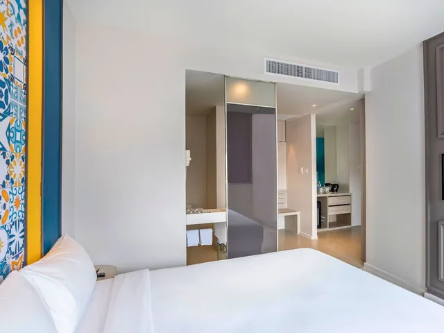 جناح عائلي بسرير مزدوج وسرير بطابقين، Ibis Styles Phuket City 3/10