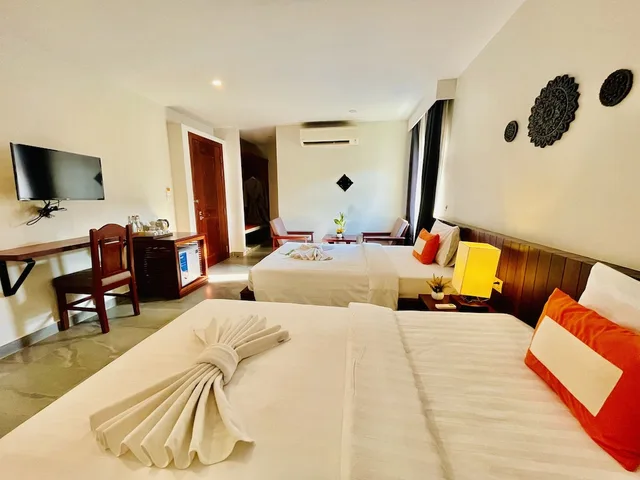 Studio, Twin Beds, Indra Angkor Residence 10/10