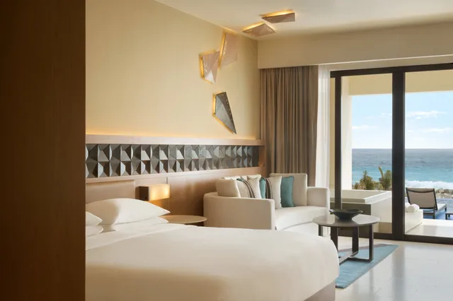 Master, Turquoize, Double Bed, Ocean Front، Turquoize at Hyatt Ziva Cancun Adults Only 1/5