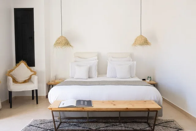 غرفة سوبيريور ثلاثية بسرير كينج، Villa Al Assala La Palmerale 8/10