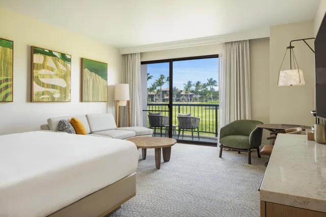 غرفة بسرير كينج لذوي الإعاقة، Hilton Waikoloa Village 2/9