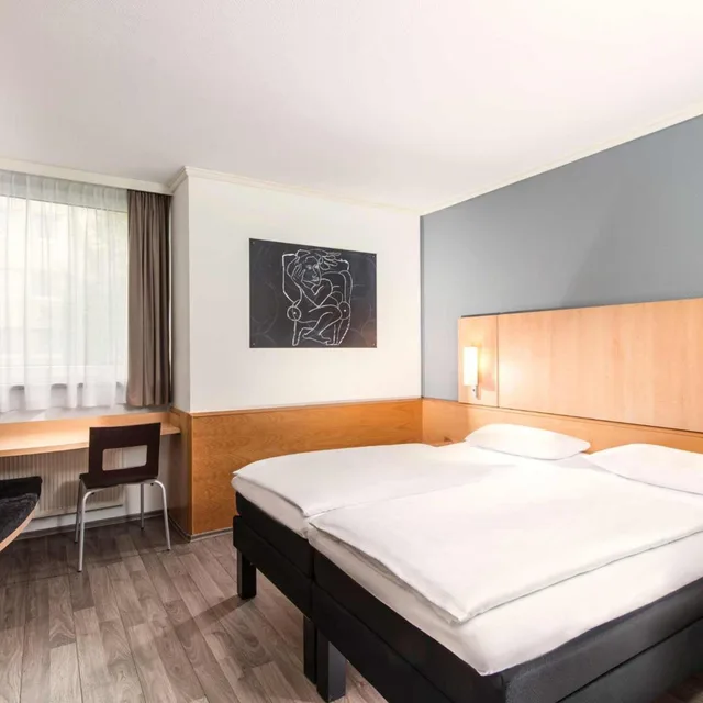 غرفة بسريرين منفصلين، ibis Leipzig Nord Ost 1/6