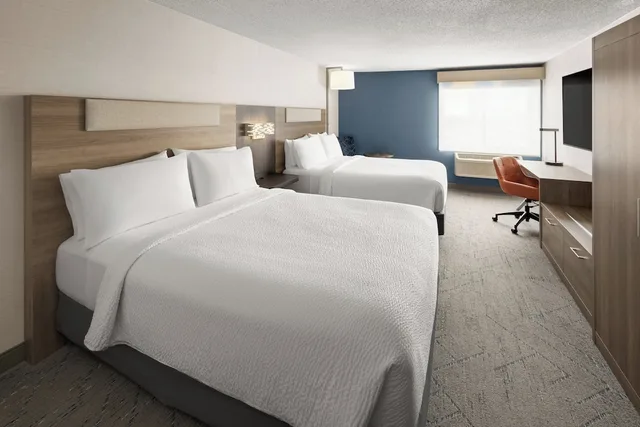 غرفة قياسية بسريرين كوين بإطلالة على النهر، Holiday Inn Express Philadelphia - Penns Landing 3/6