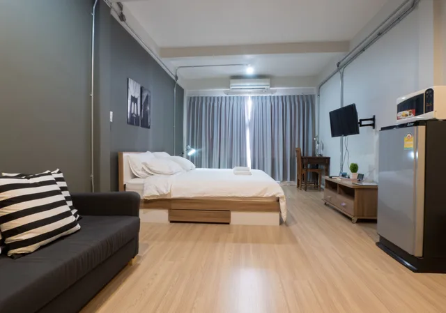 شقة استوديو بسرير مزدوج، Pann Residence 6/10