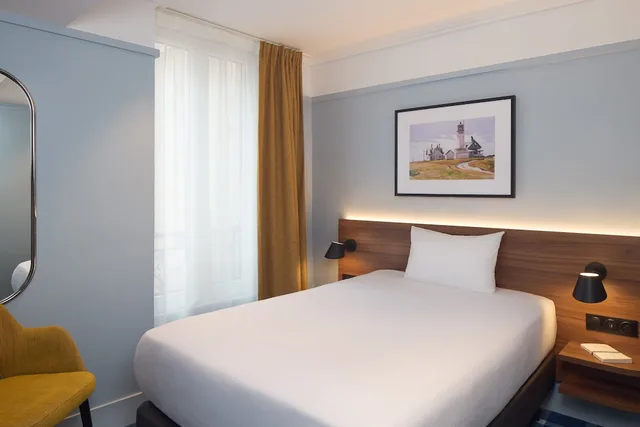 Room, Single, Queen Bed, Timhotel Paris Gare Du Nord 1/4