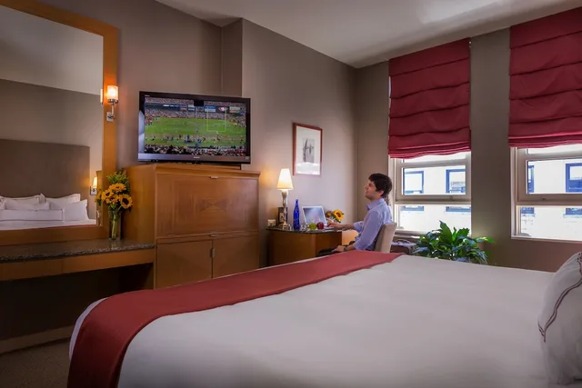 غرفة كلاسيكية بسرير كينج لذوي الإعاقة، Hotel Giraffe 6/6