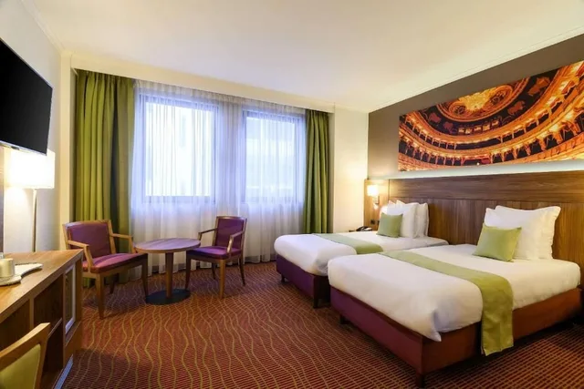 غرفة قياسية بسريرين منفصلين، Hotel Opera Antwerpen Centrum 1/2